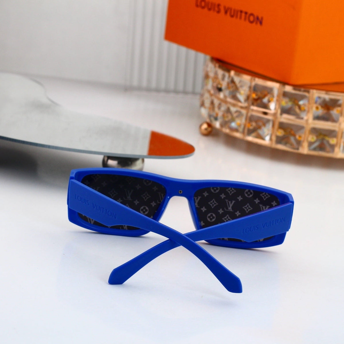 Shield Sunglasses with Monogram Details 2057