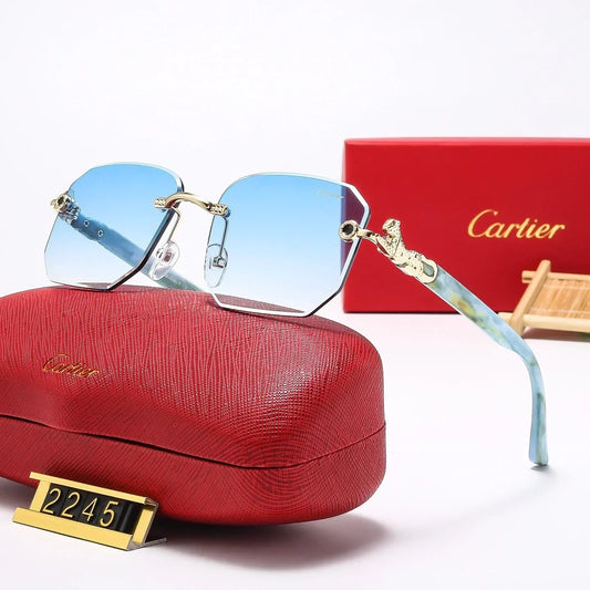 7 Colors Fashion  frameless square Sunglasses  2245