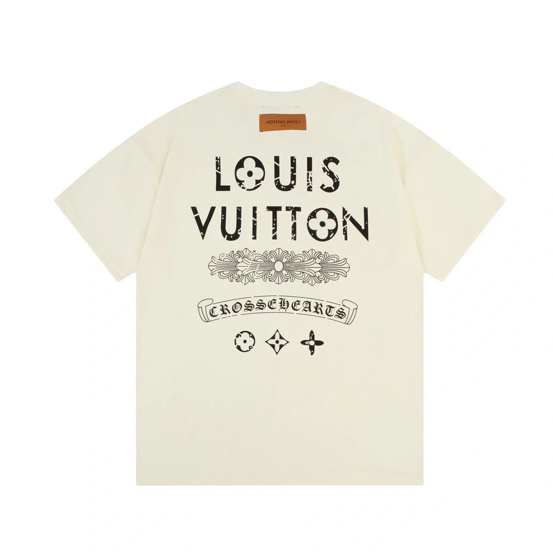 letter print T-shirt