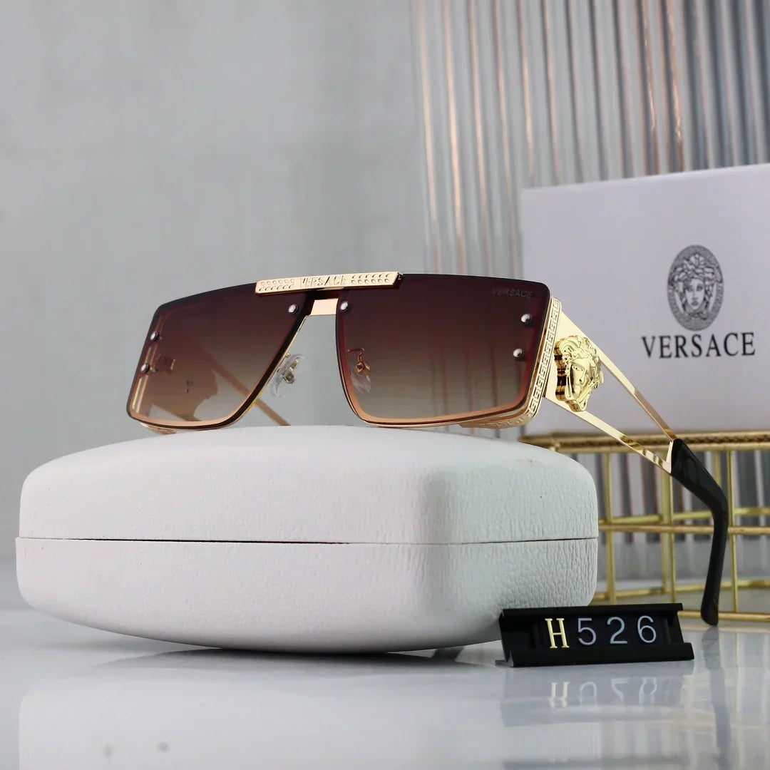 New hot HD lenses Full frame design 7 colors sunglasses 526