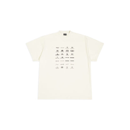 Letter Print OVERSIZED T-SHIRT(summer preferred)