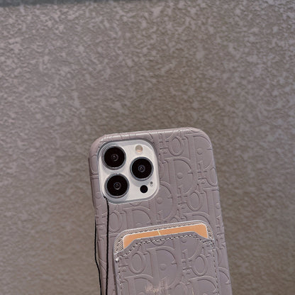 Leather card holder case