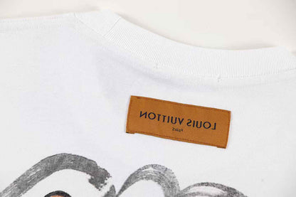 Artistic print t-shirt