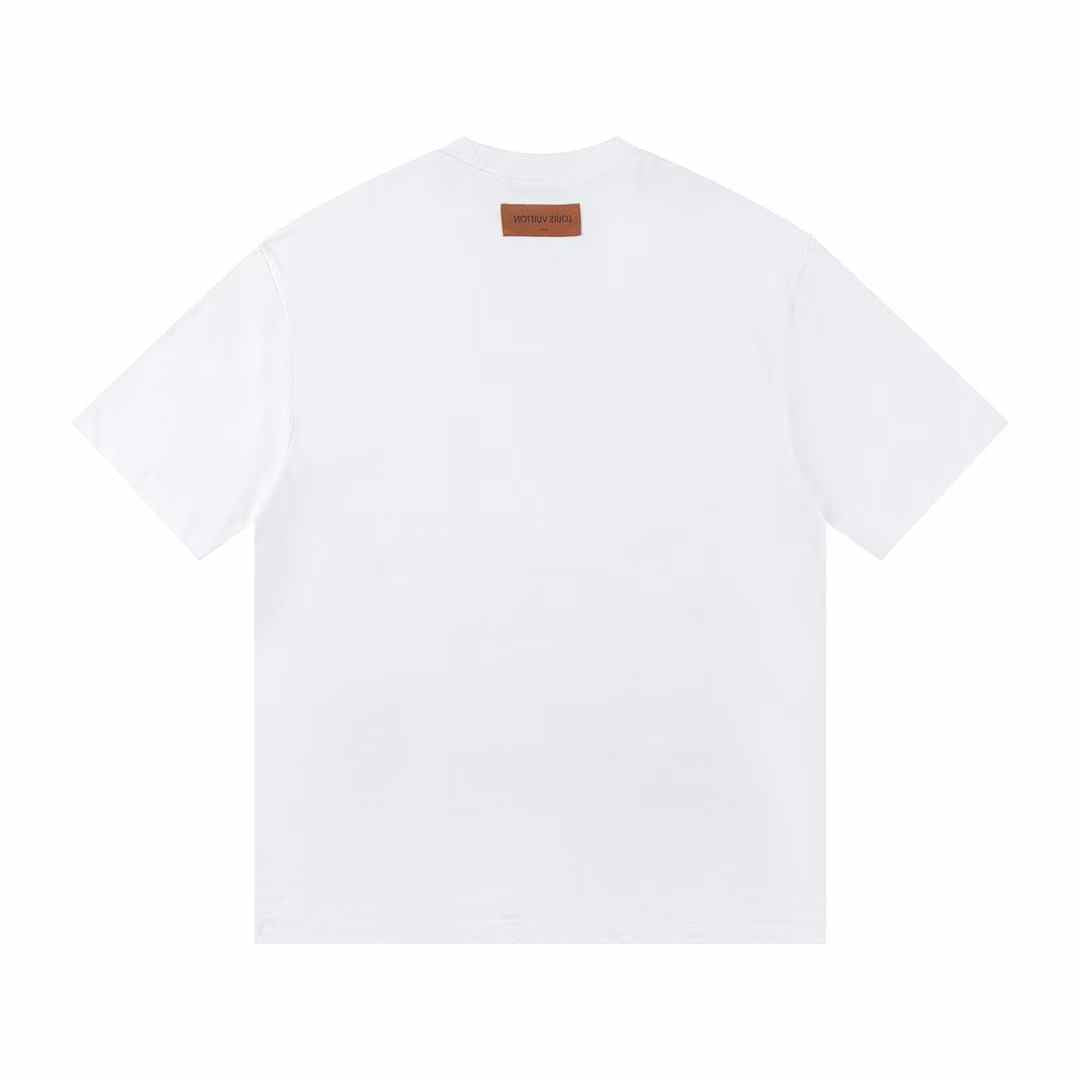 Alphabet pattern print t-shirt