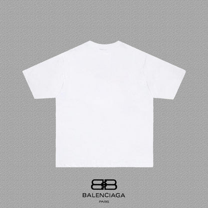 Double letter printing t-shirt