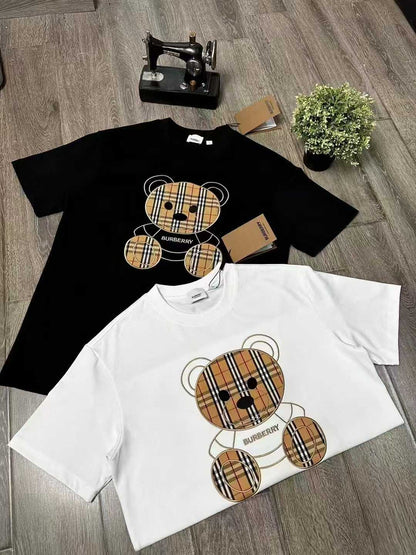 Embroidered bear t-shirt