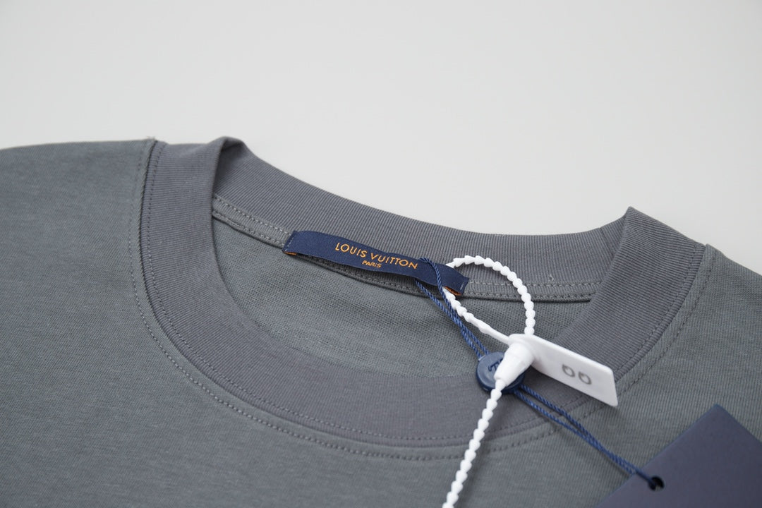 Simple letter printing t-shirt