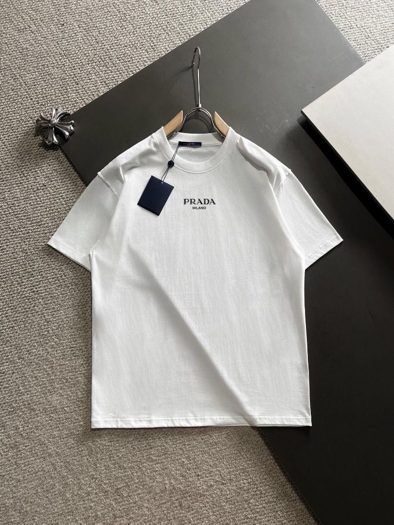 Simple style print t-shirt