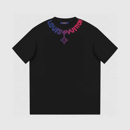 Neckline logo printed T-shirt
