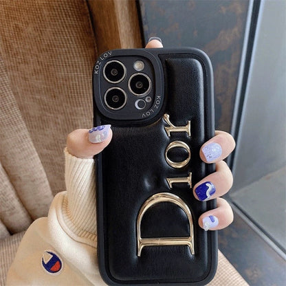 Hot Stamping Leather Case