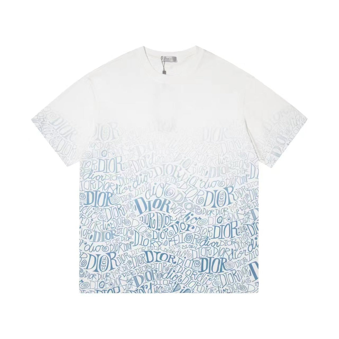 Gradient print T-shirt
